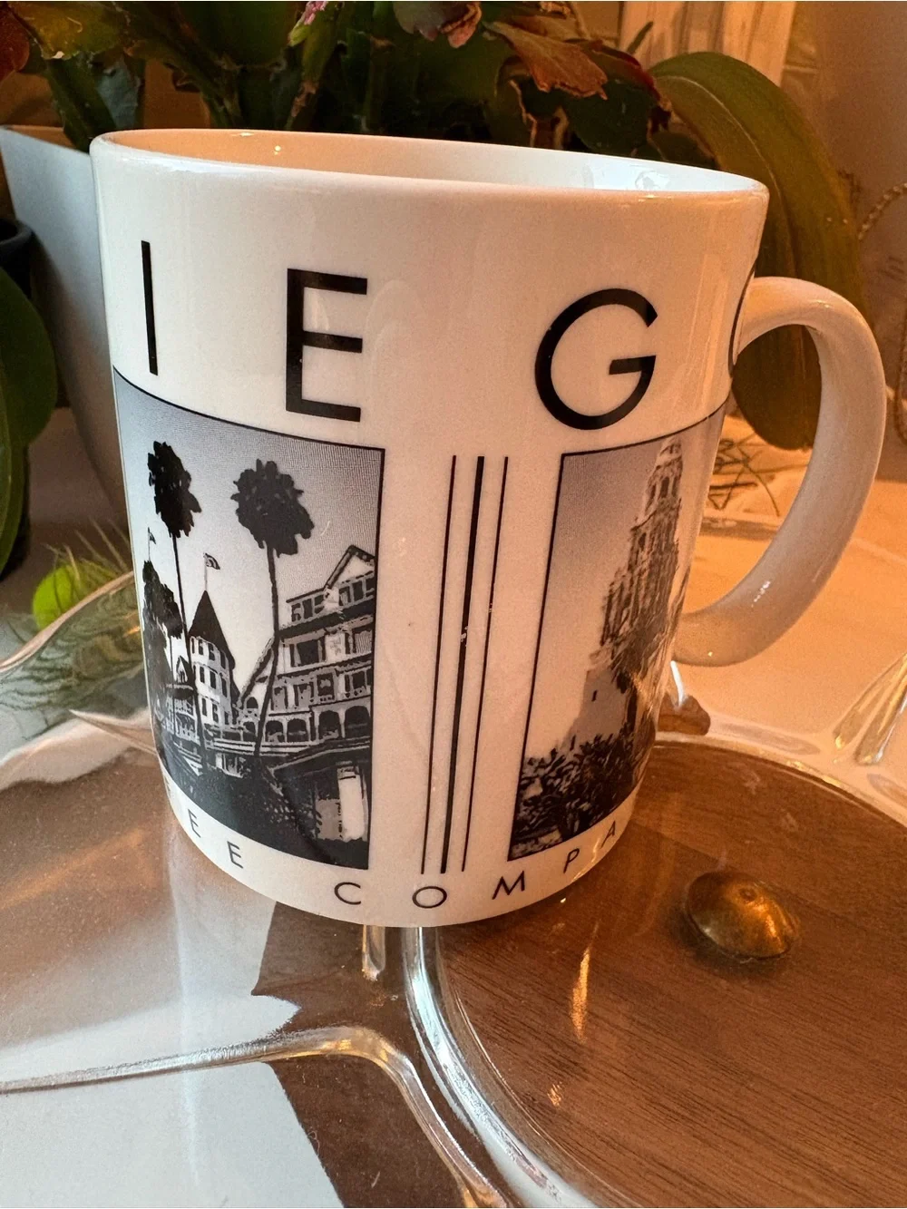 Starbucks City Scenes Series Mug 2003 San Diego CA Zoo City Balboa Coronado